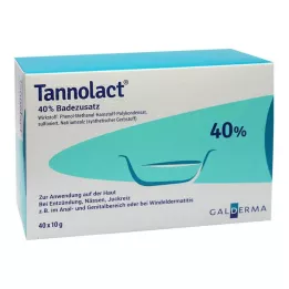 TANNOLACT Vonios priedas, 40X10 g