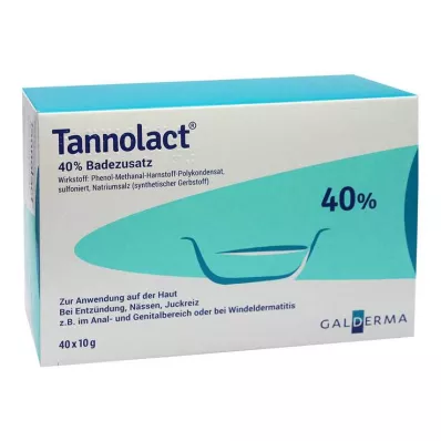 TANNOLACT Vonios priedas, 40X10 g TANNOLACT Vonios priedas, 40X10 g