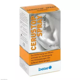 CERUSTOP Purškiamas aliejus ausims, 10 ml