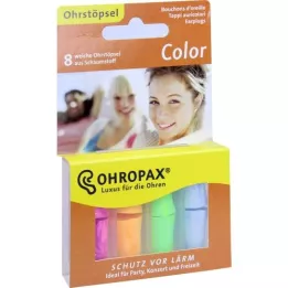 OHROPAX spalvotas putų kamštis, 8 vnt