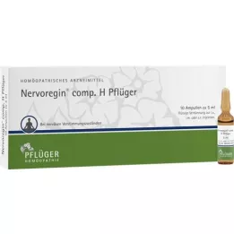 NERVOREGIN comp.H Pflüger ampulės, 10 vnt