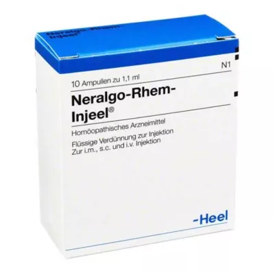 NERALGO Rhem Injeel ampulės, 10 vnt NERALGO Rhem Injeel ampulės, 10 vnt