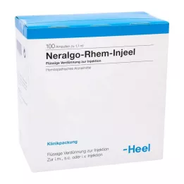 NERALGO Rhem Injeel ampulės, 100 vnt