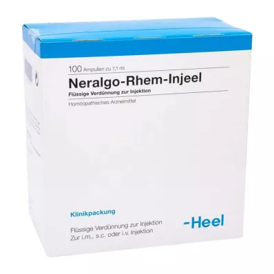 NERALGO Rhem Injeel ampulės, 100 vnt NERALGO Rhem Injeel ampulės, 100 vnt