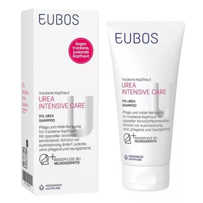 EUBOS TROCKENE Skin Urea 5% šampūnas, 200 ml