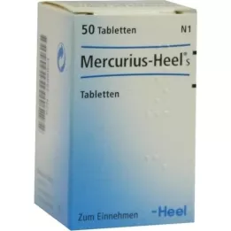 MERCURIUS HEEL S tabletės, 50 vnt