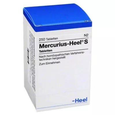 MERCURIUS HEEL S tabletės, 250 vnt MERCURIUS HEEL S tabletės, 250 vnt