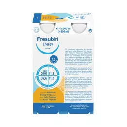 FRESUBIN ENERGY DRINK Multifruit gertuvė 6X4X200 ml