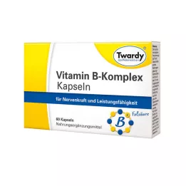 VITAMIN B KOMPLEX kapsulės, 60 kapsulių