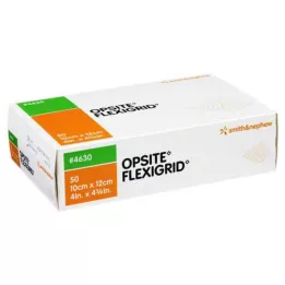 OPSITE Flexigrid permatomas žaizdų tvarstis 10x12 cm sterilus, 50 vnt