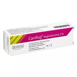 CANIFUG 2 % makšties kremas su 3 aplikacijomis, 20 g