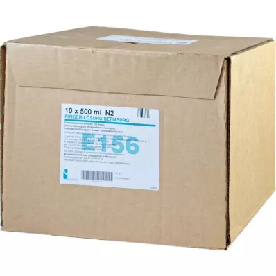 RINGER LÖSUNG Bernburg PE-Buteliukai, 10X500 ml RINGER LÖSUNG Bernburg PE-Buteliukai, 10X500 ml