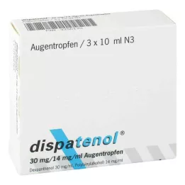 DISPATENOL Akių lašai, 3X10 ml