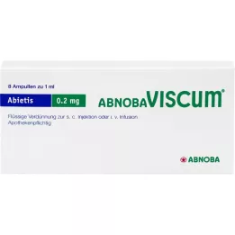 ABNOBAVISCUM Abietis 0,2 mg ampulės, 8 vnt