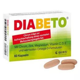 DIABETO Kapsulės, 60 vnt