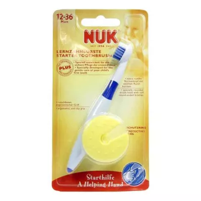 NUK Mokomasis dantų šepetėlis, 1 vnt NUK Mokomasis dantų šepetėlis, 1 vnt