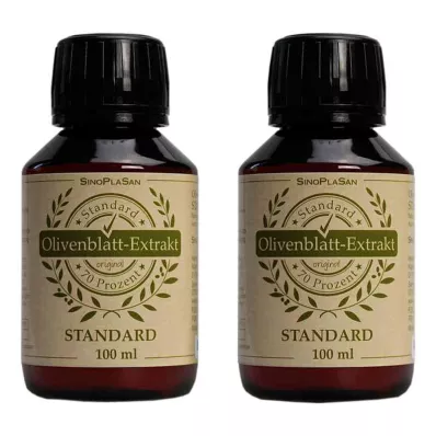 OLIVENBLATT-Ekstrakto skystis, dviguba pakuotė, 2X100 ml
