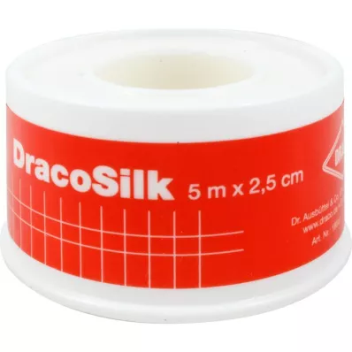 DRACOSILK Ritininis tinkas 2,5 cmx5 m, 1 vnt