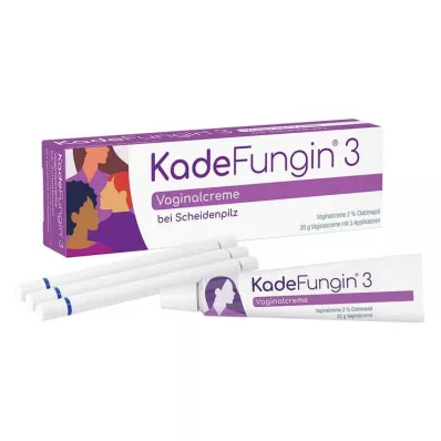 KADEFUNGIN 3 Makšties kremas, 20 g