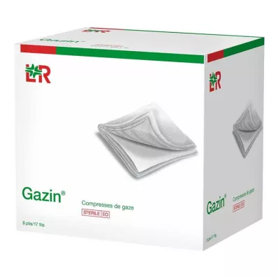 GAZIN Kompaktinė marlė 10x10 cm sterili 8 kartus, 30X10 vnt GAZIN Kompaktinė marlė 10x10 cm sterili 8 kartus, 30X10 vnt