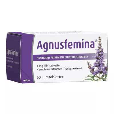 Agnusfemina 4 mg plėvele dengtos tabletės, 60 vnt