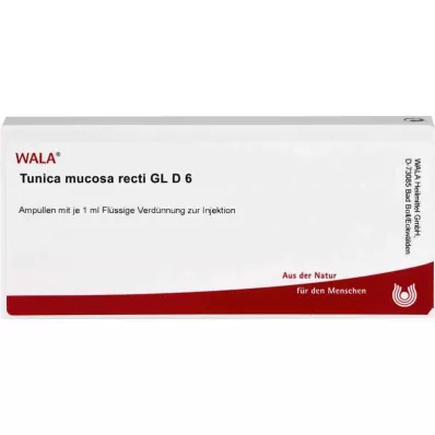 Tunica mucosa recti Gl D6 ampulės (10x1 ml) Tunica mucosa recti Gl D6 ampulės (10x1 ml)