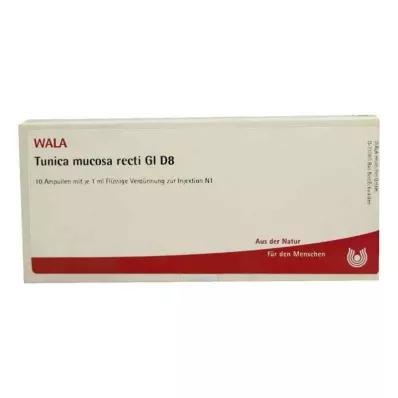 Tunica mucosa recti Gl D8 ampulės (10x1 ml) Tunica mucosa recti Gl D8 ampulės (10x1 ml)