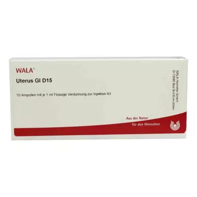 Uterus Gl D15 ampulės (10x1 ml) Uterus Gl D15 ampulės (10x1 ml)