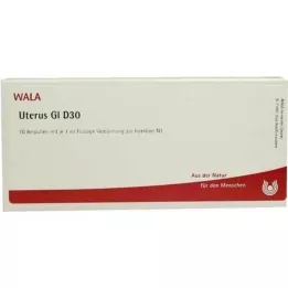 UTERUS GL D 30 ampulių, 10X1 ml