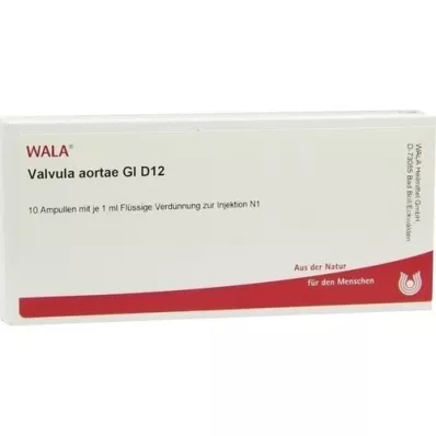 VALVULA aortae GL D 12 ampulių, 10X1 ml