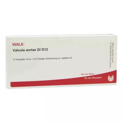 VALVULA aortae GL D 12 ampulių, 10X1 ml