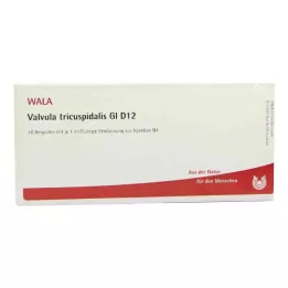 VALVULA tricuspidalis GL D 12 ampulių, 10X1 ml