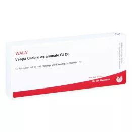 VESPA CRABRO EX animale GL D 6 ampulės, 10X1 ml