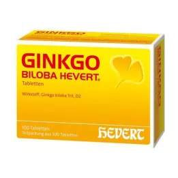 GINKGO BILOBA HEVERT Tabletės, 300 vnt
