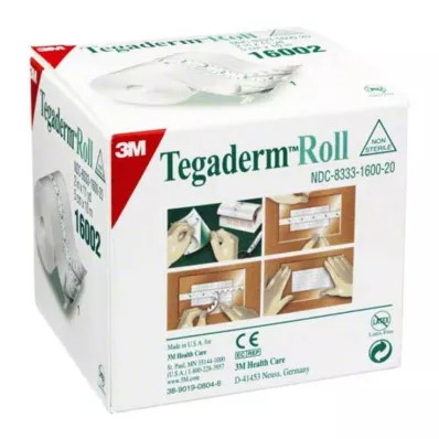 Tegaderm 3M tinkas 5cmx10m rulonas 16002, 1 vnt