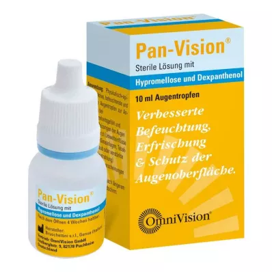PAN-VISION Akių lašai, 3X10 ml