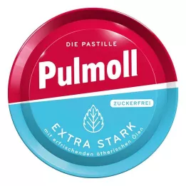 PULMOLL Ypač stiprūs saldainiai be cukraus, 50 g