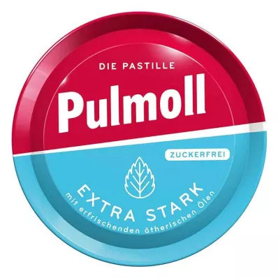 PULMOLL Ypač stiprūs saldainiai be cukraus, 50 g