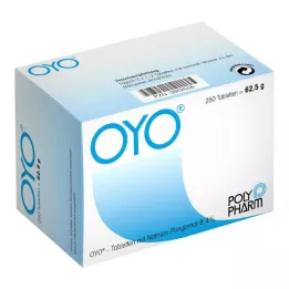 OYO Dengtos tabletės, 250 vnt