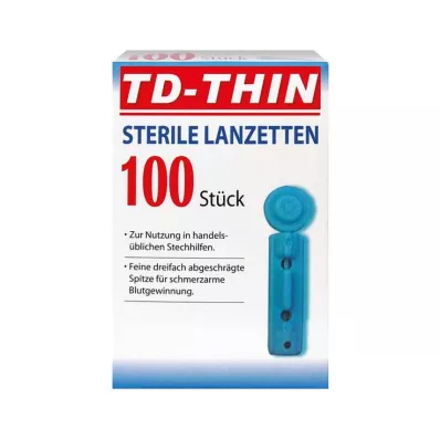 GLUCO TEST Lancetai, 100 vnt GLUCO TEST Lancetai, 100 vnt