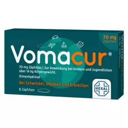 VOMACUR 70 supozitoare, 5 buc