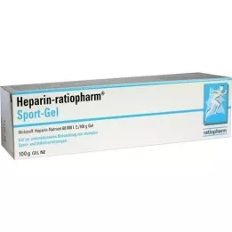 HEPARIN-RATIOPHARM Sportinis gelis, 100 g