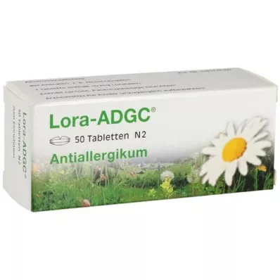 LORA ADGC Tabletės, 50 vnt