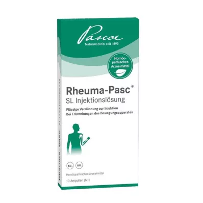 Rheumatism Pasc SL injekcinis tirpalas, 10X2 ml Rheumatism Pasc SL injekcinis tirpalas, 10X2 ml