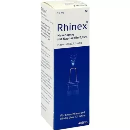 RHINEX Nosies purškalas + nafazolinas 0,05, 10 ml