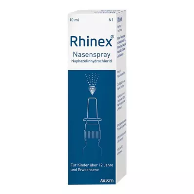 RHINEX Nosies purškalas + nafazolinas 0,05, 10 ml RHINEX Nosies purškalas + nafazolinas 0,05, 10 ml