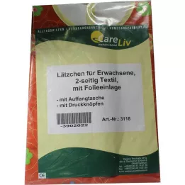 LÄTZCHEN Kišenė 2seit.Tex.m.Fol.Druckknöpfe, 1 vnt
