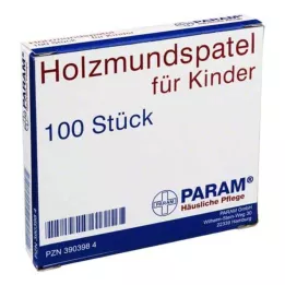 MUNDSPATEL Mediena vaikams, 100 vnt