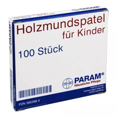 MUNDSPATEL Mediena vaikams, 100 vnt