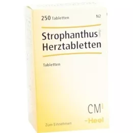 STROPHANTHUS COMP.Širdies tabletės, 250 vnt